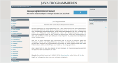 Desktop Screenshot of java-programmieren.com