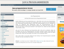 Tablet Screenshot of java-programmieren.com